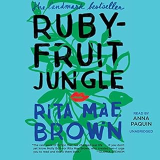 Rubyfruit Jungle Audiolibro Por Rita Mae Brown arte de portada