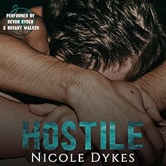 Hostile Audiolibro Por Nicole Dykes arte de portada