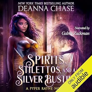 Spirits, Stilettos, and a Silver Bustier Audiolibro Por Deanna Chase arte de portada