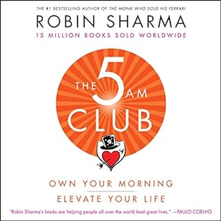 The 5AM Club Audiolibro Por Robin Sharma arte de portada