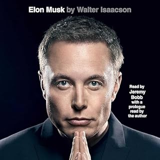 Elon Musk Audiolibro Por Walter Isaacson arte de portada