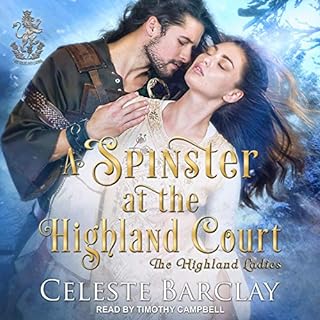 A Spinster at the Highland Court Audiolibro Por Celeste Barclay arte de portada