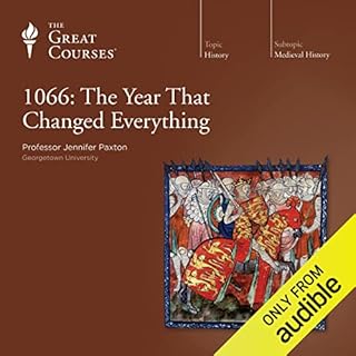 1066: The Year That Changed Everything Audiolibro Por Jennifer Paxton, The Great Courses arte de portada