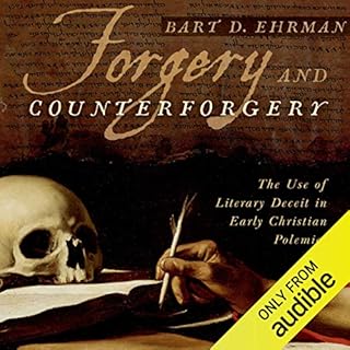 Forgery and Counterforgery Audiolibro Por Bart D. Ehrman arte de portada