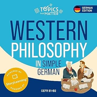 Western Philosophy in Simple German [German Edition] Audiolibro Por Olly Richards arte de portada