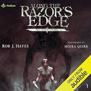 Along the Razor's Edge Audiolibro Por Rob J. Hayes arte de portada