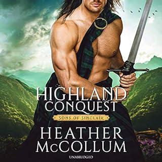 Highland Conquest Audiolibro Por Heather McCollum arte de portada