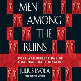 Men Among the Ruins Audiolibro Por Julius Evola arte de portada