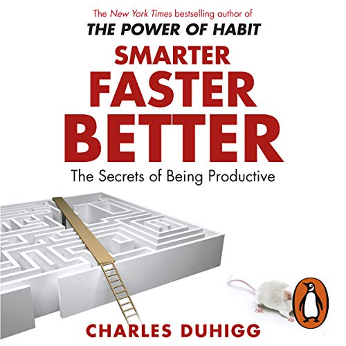 Smarter Faster Better Audiobook By Charles Duhigg cover art