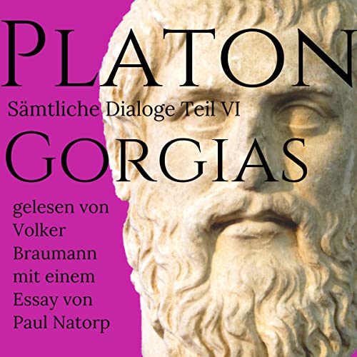 Gorgias Audiolibro Por Platon arte de portada