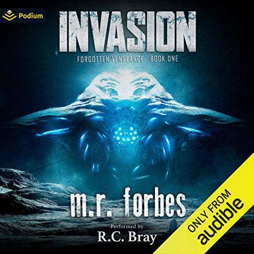 Invasion Audiolibro Por M.R. Forbes arte de portada