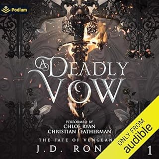 A Deadly Vow Audiolibro Por J.D. Ronan arte de portada