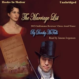 The Marriage List Audiolibro Por Dorothy McFalls arte de portada