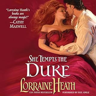 She Tempts the Duke Audiolibro Por Lorraine Heath arte de portada