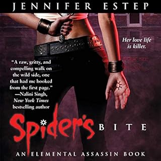 Spider's Bite Audiolibro Por Jennifer Estep arte de portada