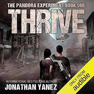 Thrive Audiolibro Por Jonathan Yanez arte de portada