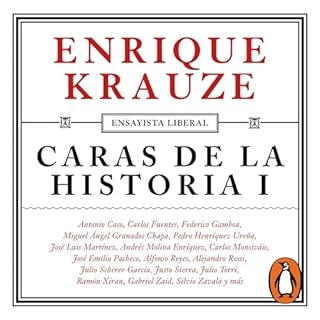 Diseño de la portada del título Caras de la historia I