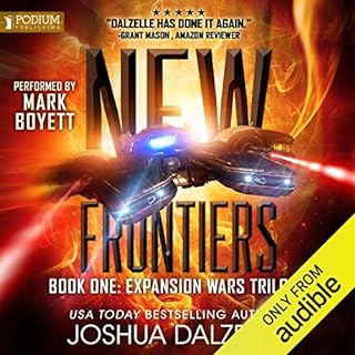 New Frontiers Audiolibro Por Joshua Dalzelle arte de portada