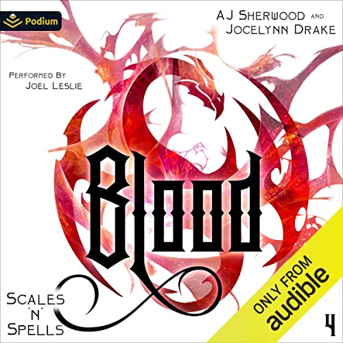 Blood Audiobook By AJ Sherwood, Jocelynn Drake cover art