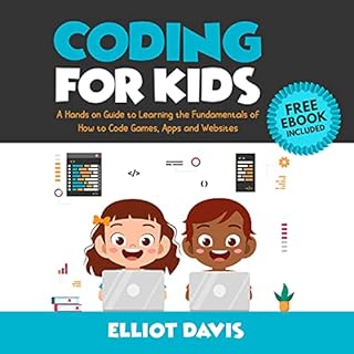 Coding for Kids Audiobook By Elliot Davis cover art
