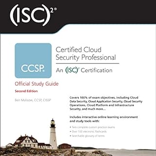 (ISC)2 CCSP Certified Cloud Security Professional Official Study Guide Audiolibro Por Ben Malisow arte de portada