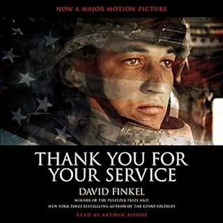 Thank You for Your Service Audiolibro Por David Finkel arte de portada