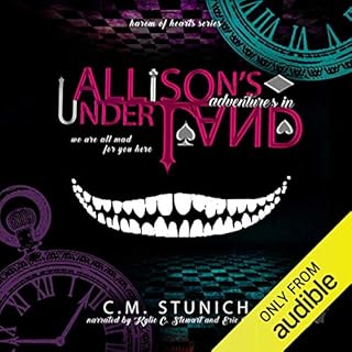 Allison's Adventures in Underland: A Dark Reverse Harem Romance (Harem of Hearts) Audiolibro Por C.M. Stunich arte de portada