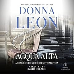 Acqua Alta Audiolibro Por Donna Leon arte de portada