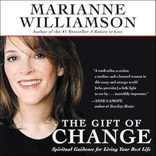 The Gift of Change Audiolibro Por Marianne Williamson arte de portada