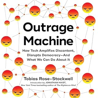 Outrage Machine Audiolibro Por Tobias Rose-Stockwell arte de portada