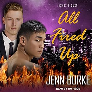 All Fired Up Audiolibro Por Jenn Burke arte de portada