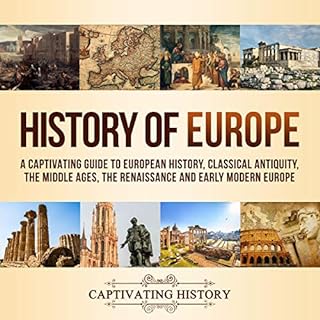 History of Europe Audiolibro Por Captivating History arte de portada