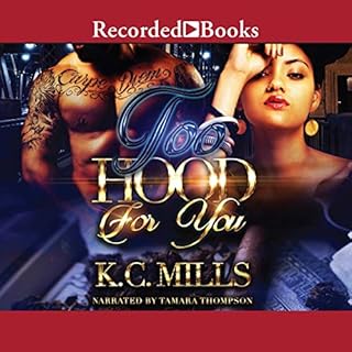 Too Hood for You Audiolibro Por K.C. Mills arte de portada