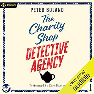 The Charity Shop Detective Agency Audiolibro Por Peter Boland arte de portada