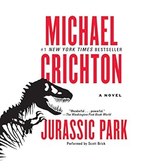 Jurassic Park Audiolibro Por Michael Crichton arte de portada