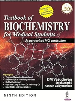 Textbook Of Biochemistry For Medical Students