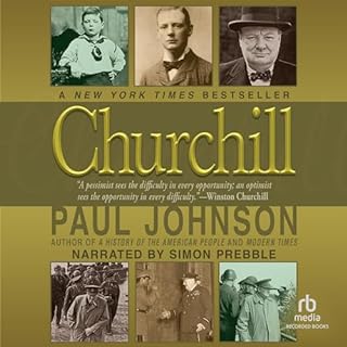 Churchill Audiolibro Por Paul Johnson arte de portada