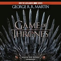 A Game of Thrones Audiolibro Por George R.R. Martin arte de portada