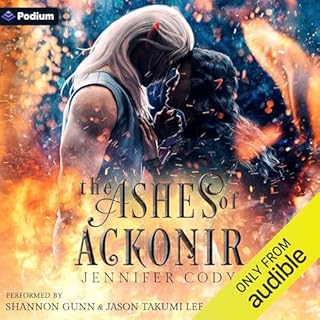 The Ashes of Ackonir Audiolibro Por Jennifer Cody arte de portada