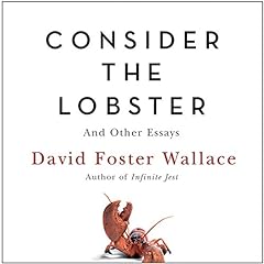 Consider the Lobster Audiolibro Por David Foster Wallace arte de portada