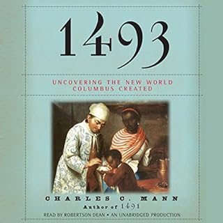 1493 Audiolibro Por Charles C. Mann arte de portada