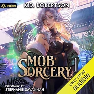 Mob Sorcery 1 Audiolibro Por K.D. Robertson arte de portada