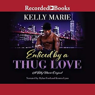 Enticed by a Thug Love Audiolibro Por Kelly Marie arte de portada