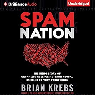 Spam Nation Audiolibro Por Brian Krebs arte de portada
