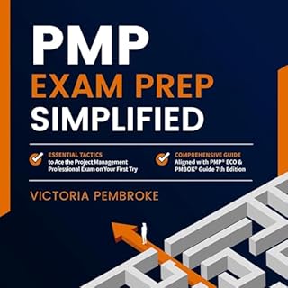 PMP Exam Prep Simplified Audiobook By Victoria Pembroke cover art