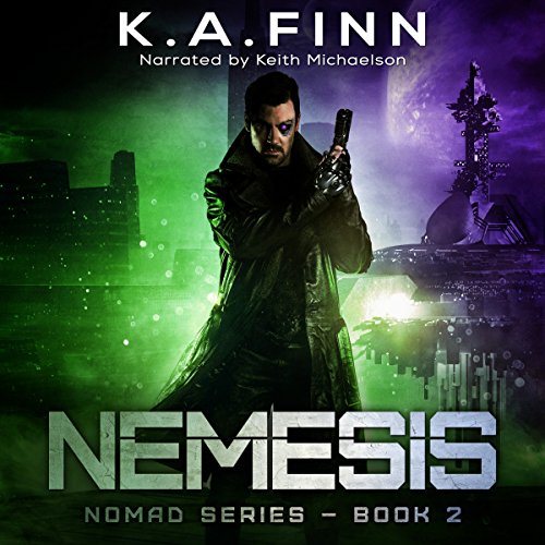 Nemesis Audiolibro Por K.A. Finn arte de portada