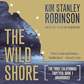 The Wild Shore Audiolibro Por Kim Stanley Robinson arte de portada