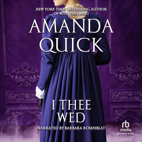 I Thee Wed Audiolibro Por Amanda Quick arte de portada