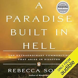 A Paradise Built in Hell Audiolibro Por Rebecca Solnit arte de portada