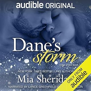 Dane's Storm Audiolibro Por Mia Sheridan arte de portada